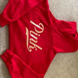 Pink Victoria’s Secret sweater